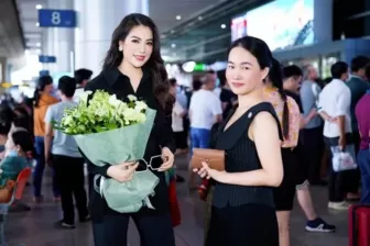 Hoa hậu Trái đất 2022 – Mina Sue Choi rạng rỡ đến Việt Nam