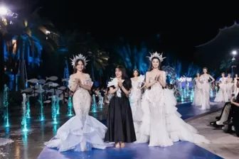 NTK Phạm Đăng Anh Thư ra mắt bộ sưu tập mới tại Miss World Việt Nam