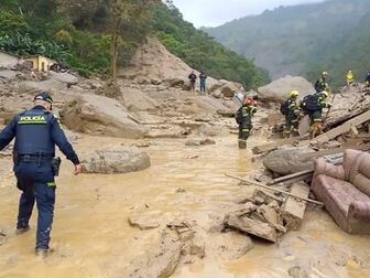 Colombia: Mưa lớn gây sạt lở đất khiến 14 người thiệt mạng