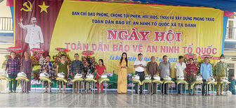 Huyện Tri Tôn tổ chức Ngày hội toàn dân bảo vệ an ninh Tổ quốc