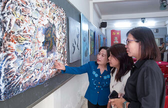 Khai mạc triển lãm tác phẩm Trại sáng tác mỹ thuật tỉnh An Giang năm 2023