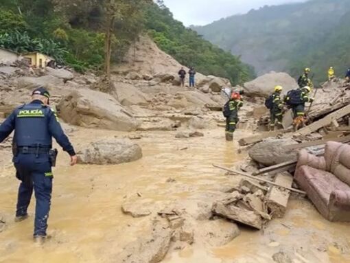 Colombia: Mưa lớn gây sạt lở đất khiến 14 người thiệt mạng