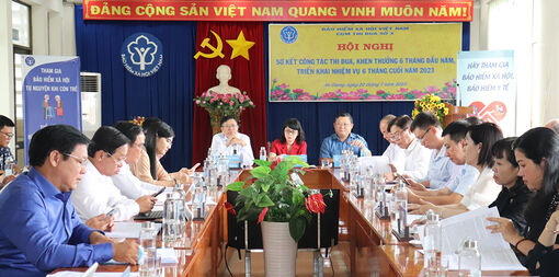 Sơ kết công tác thi đua, khen thưởng ngành bảo hiểm xã hội Cụm Thi đua số X
