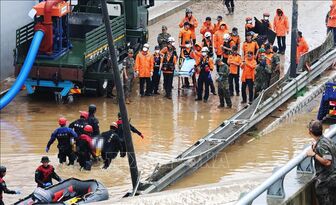 Thêm người thiệt mạng trong đợt mưa lũ mới nhất ở Hàn Quốc