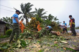 Bão Doksuri khiến ít nhất 1 người thiệt mạng tại Philippines