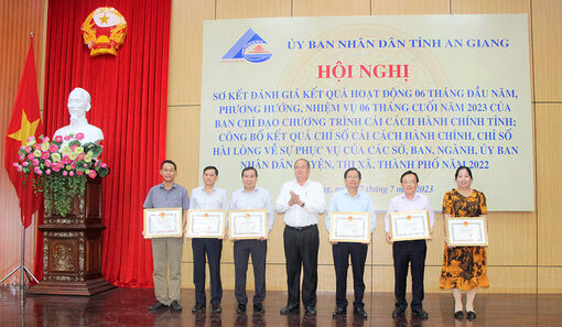 An Giang tiếp tục quyết liệt cải cách hành chính, tạo sự hài lòng người dân và doanh nghiệp