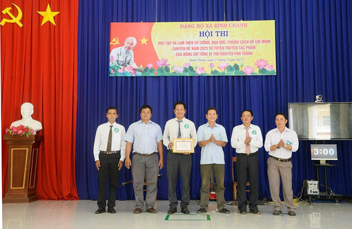 Sôi nổi Hội thi “Học tập và làm theo tư tưởng, đạo đức, phong cách Hồ Chí Minh” ở huyện Châu Phú