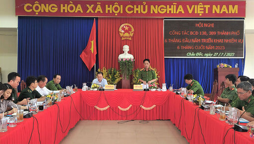 TP. Châu Đốc đẩy mạnh công tác phòng, chống tội phạm, buôn lậu
