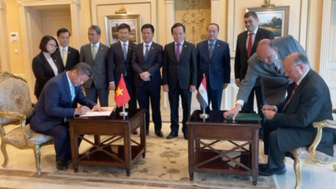 Hai thủ đô của Việt Nam, Ai Cập ký Thỏa thuận Hữu nghị và Hợp tác