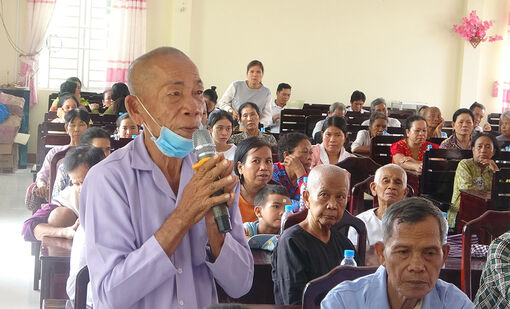 HĐND 3 cấp hoàn thành tiếp xúc cử tri huyện Tri Tôn sau kỳ họp giữa năm