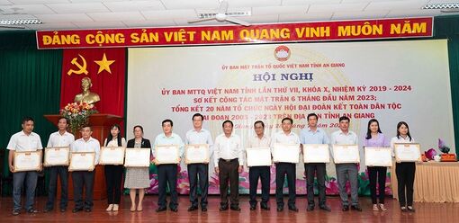 Phát huy vai trò Mặt trận Tổ quốc xây dựng khối đại đoàn kết toàn dân tộc