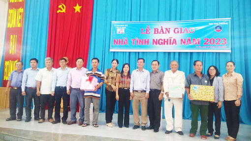Thêm 3 căn nhà Tình nghĩa cho gia đình chính sách ở Tri Tôn
