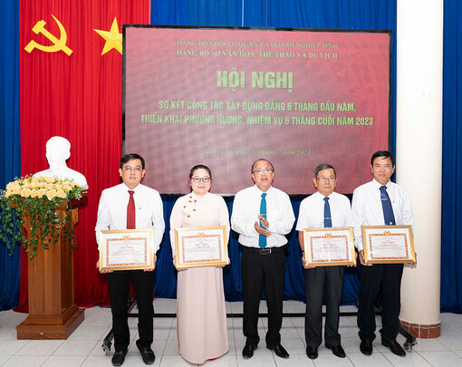 Đảng bộ Sở Văn hóa, Thể thao và Du lịch tỉnh An Giang tập trung thực hiện thắng lợi nhiệm vụ chính trị năm 2023