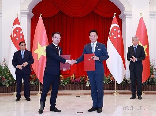 Việt Nam-Singapore: "Những hạt giống đã được gieo cho vụ mùa mới”