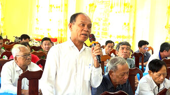 Đại biểu HĐND 3 cấp tiếp xúc cử tri xã Phú Hữu
