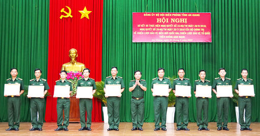 An Giang: Sơ kết 5 năm thực hiện chiến lược bảo vệ biên giới quốc gia