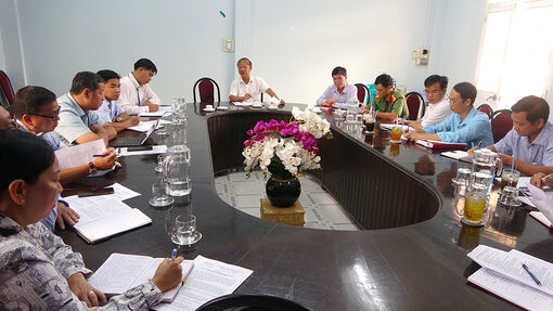 Chuẩn bị khánh thành trường học do Phó Chủ tịch nước Võ Thị Ánh Xuân vận động tài trợ
