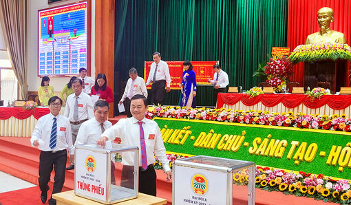 Bầu 41 ủy viên vào Ban Chấp hành Hội Nông dân tỉnh An Giang khóa X (nhiệm kỳ 2023 – 2028)
