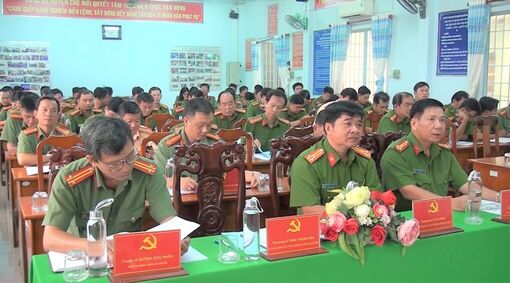 Đảng bộ Công an huyện Chợ Mới sơ kết giữa nhiệm kỳ 2020 - 2025