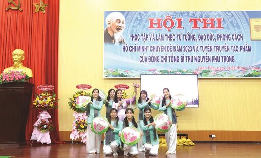 Châu Phú: Lan tỏa việc học Bác từ một hội thi