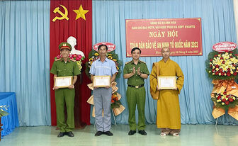 Ngày hội toàn dân bảo vệ an ninh Tổ quốc tại xã Khánh Hòa