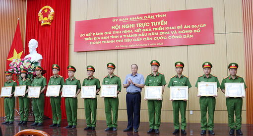 An Giang tiếp tục triển khai thực hiện nghiêm túc, hiệu quả Đề án 06 của Chính phủ