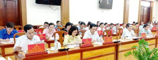 Ban Thường vụ Huyện ủy Chợ Mới sơ kết giữa nhiệm kỳ công tác kiểm tra giám sát