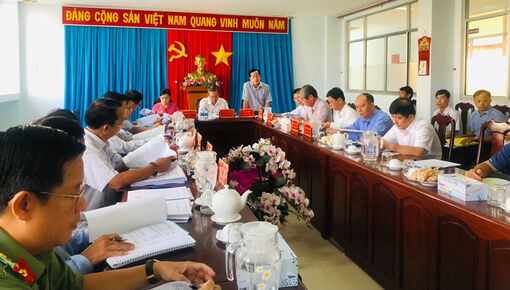 Thường trực HĐND tỉnh An Giang cho ý kiến 12 nội dung
