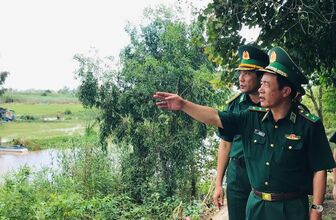 Trung tướng Lê Đức Thái kiểm tra công tác quản lý, bảo vệ biên giới An Giang