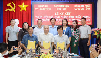 Xây dựng Đảng trong Khối Cơ quan và Doanh nghiệp tỉnh An Giang