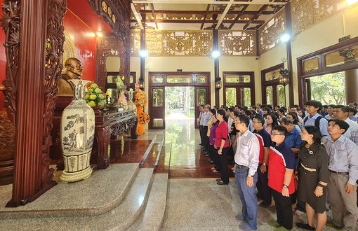 Hướng đến kỷ niệm 135 năm Ngày sinh Chủ tịch Tôn Đức Thắng