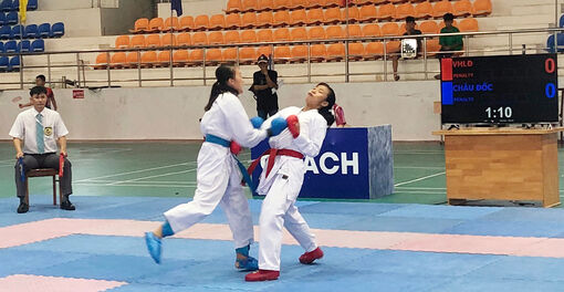 An Giang phát triển môn võ Karate