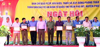 Phú Tân tổ chức Ngày hội “Toàn dân bảo vệ an ninh Tổ quốc” năm 2023
