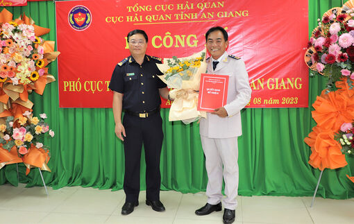 Cục Hải quan An Giang có tân Phó Cục trưởng