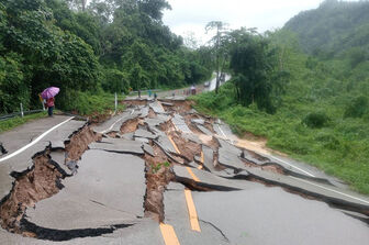 Mưa lớn gây lở đất tại nhiều địa phương Thái Lan
