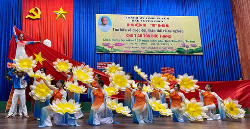 Trường THPT chuyên Thoại Ngọc Hầu đạt giải nhất Hội thi “Tìm hiểu về cuộc đời, thân thế và sự nghiệp Chủ tịch Tôn Đức Thắng”