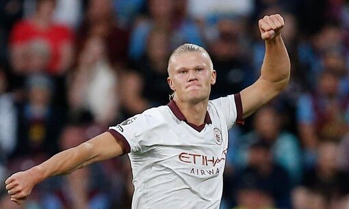 Haaland toả sáng, Man City thắng dễ Burnley