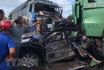 Vụ tai nạn tại Gia Lai: Tạm giữ hình sự tài xế xe tải Đinh Tiến Bình