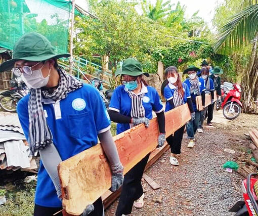 Sôi nổi nhiều hoạt động hè tình nguyện năm 2023 ở Châu Phú