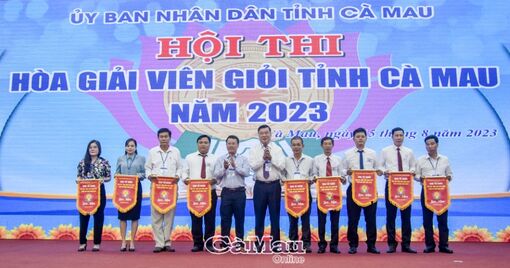 Cà Mau: Khai mạc Hội thi Hoà giải viên giỏi