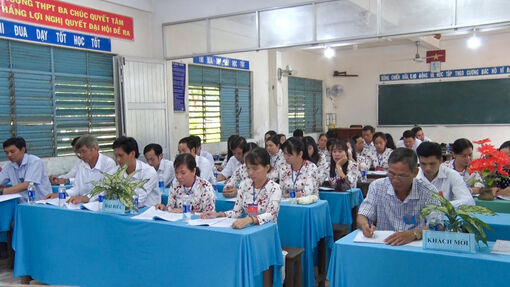 Đảng bộ Trường THPT Ba Chúc sơ kết giữa nhiệm kỳ