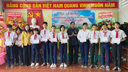 Ra mắt Quỹ Khuyến học – Khuyến tài phường Bình Khánh