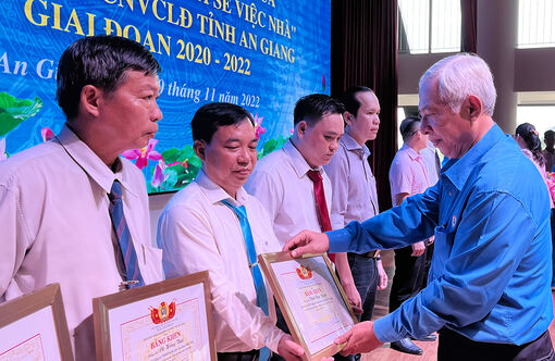 Tự hào giai cấp công nhân An Giang