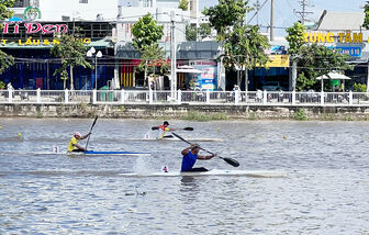 Đại hội Thể thao ĐBSCL lần thứ IX/2023: An Giang hạng nhì toàn đoàn môn Canoeing