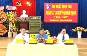 Hội thảo khoa học nhân vật lịch sử tiến sĩ Phạm Văn Bạch