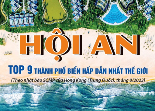 Hội An lọt top 9 thành phố biển hấp dẫn nhất thế giới