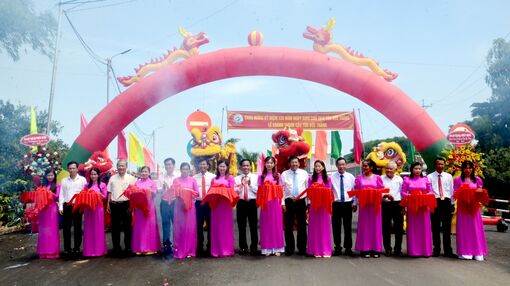 Khánh thành cầu Tôn Đức Thắng ở An Phú
