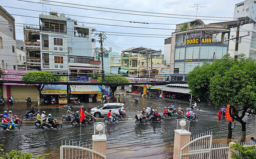 An Giang tiếp tục có mưa lớn trên diện rộng