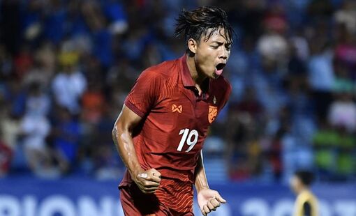 Đánh bại U23 Brunei, U23 Thái Lan lấy lại ngôi đầu bảng từ tay U23 Campuchia