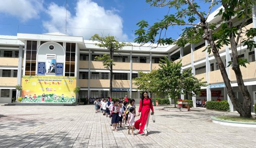 An Giang: Trẻ bắt đầu tựu trường vào lớp 1